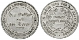 Altdeutsche Münzen und Medaillen Bayern-München, Stadt
Silber-Verdienstmedaille "Dem Fleisse und der Treue" 1876 unsign. 1. Dienstboten-Bureau des Ve...