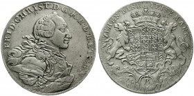 Altdeutsche Münzen und Medaillen Brandenburg-Bayreuth Friedrich Christian, 1763-1769
Konventionstaler 1766 B. sehr schön, justiert