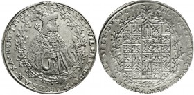 Altdeutsche Münzen und Medaillen Brandenburg/Preußen Friedrich Wilhelm, 1640-1688
Taler 1641 LM (Münzm. Liborius Müller), Berlin. Von Ranken umrahmte...