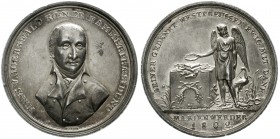 Altdeutsche Münzen und Medaillen Brandenburg/Preußen Friedrich Wilhelm III., 1797-1840
Silbermedaille 1802 von Loos. Dank der Stadt Marienwerder an d...