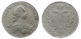 Altdeutsche Münzen und Medaillen Schleswig-Holstein-Gottorp Karl Peter Ulrich, 1739-1762
Bleiabschlag vom Taler 1753 P. Mannheim. 28,24 g.
sehr schö...