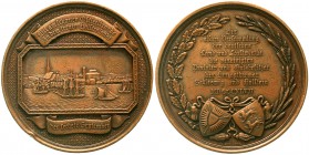 Altdeutsche Münzen und Medaillen Schleswig-Holstein-Kiel
Bronzemedaille 1847 v. Loos und Schilling, a.d. Vers. d. dt. Land- und Forstwirte, Prälaten ...