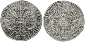 Altdeutsche Münzen und Medaillen Schwarzburg-gemeinschaftlich Gemeinschaftsprägungen, 1601-1623
Taler 1604. sehr schön, von größter Seltenheit
Ex. d...