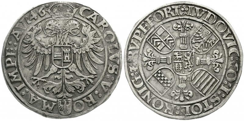 Altdeutsche Münzen und Medaillen Stolberg-Königstein Ludwig, 1535-1574
Taler 15...