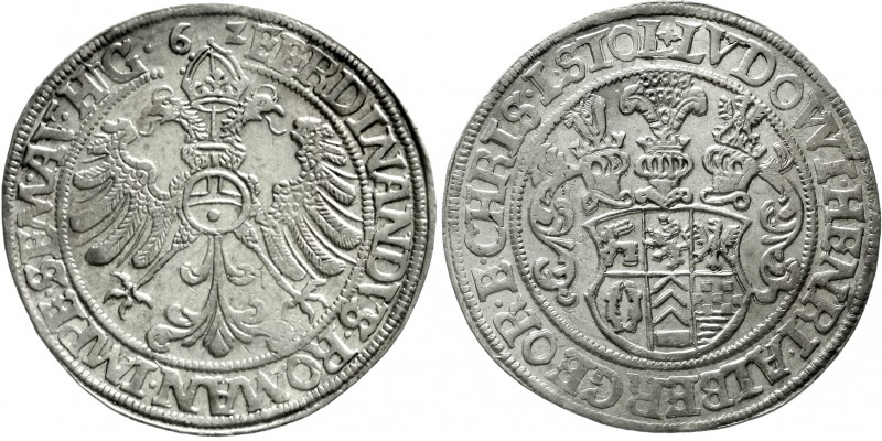 Altdeutsche Münzen und Medaillen Stolberg-Stolberg Ludwig II., Heinrich XXXI., A...
