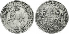 Altdeutsche Münzen und Medaillen Stolberg-Stolberg Albrecht Georg, Christoph I., Wolf Ernst, Botho, Johann u. Heinrich XXII., 1575-1577
Taler 1577, S...