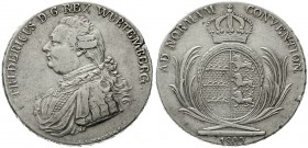 Altdeutsche Münzen und Medaillen Württemberg Friedrich I., 1806-1816
Konventionstaler 1809, I.L. WAGNER F. gutes sehr schön, winz. Schrötlingsfehler ...