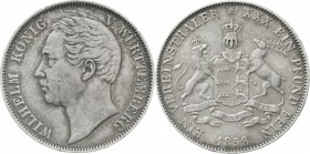 Altdeutsche Münzen und Medaillen Württemberg Wilhelm I., 1816-1864
Vereinstaler 1858. gutes sehr schön, schöne Tönung