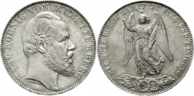 Altdeutsche Münzen und Medaillen Württemberg Karl, 1864-1891
Siegestaler 1871. vorzüglich