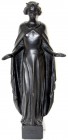 Medaillen Bergbau-Varia
Eisenguss-Standbild der Heiligen Barbara, von Heinrich Moshage. Höhe 27,5 cm