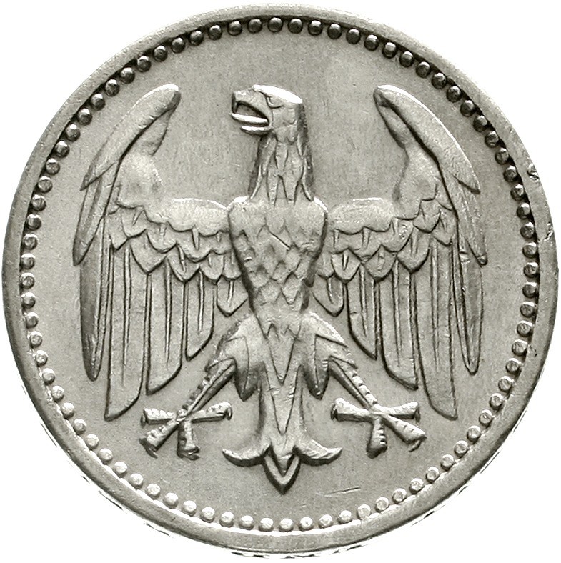 Weimarer Republik Kursmünzen 3 Mark, Silber 1924-1925
3 Reichsmark 1924 J. vorz...