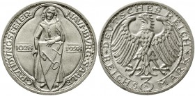 Weimarer Republik Gedenkmünzen 3 Reichsmark Naumburg/Saale
1928 A. vorzüglich/Stempelglanz