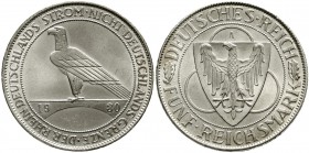 Weimarer Republik Gedenkmünzen 5 Reichsmark Rheinstrom
1930 A. fast Stempelglanz, Prachtexemplar, selten in dieser Erhaltung