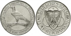Weimarer Republik Gedenkmünzen 5 Reichsmark Rheinstrom
1930 A. gutes vorzüglich