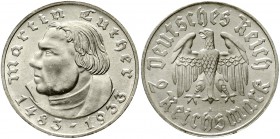 Drittes Reich Gedenkmünzen 2 Reichsmark Luther 1933-1934
1933 A. fast Stempelglanz, Prachtexemplar