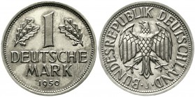 Münzen der Bundesrepublik Deutschland Kursmünzen 1 Deutsche Mark Kupfer/Nickel 1950-2001
1950 J. Auflage nur 350 Ex.
Polierte Platte, winz. Randfehl...