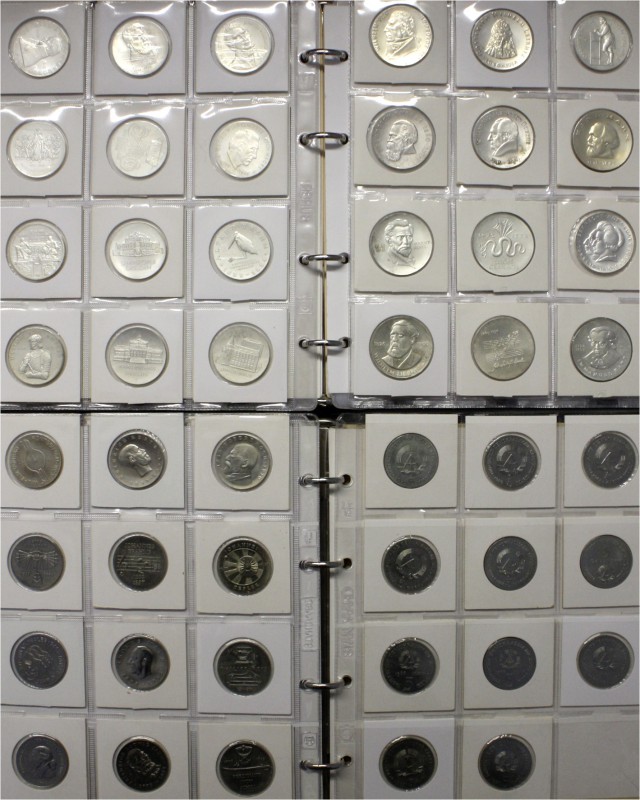 Gedenkmünzen der DDR Lots
Schöne Sammlung von 107 verschiedenen Gedenkmünzen de...