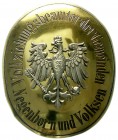 Orden und Ehrenzeichen Deutschland Deutsche Länder, bis 1918
Ausweisplakette Vollziehungsbeamter der Gemeinden Negenborn und Volksen. Messing mit auf...