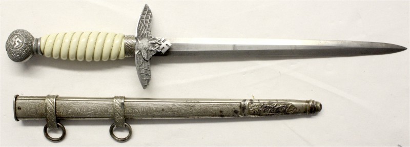 Militaria Blankwaffen Deutschland
Drittes Reich: Luftwaffen-Offiziersdolch, ohn...