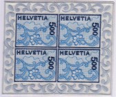 Briefmarken Lots und Sammlungen
Schweiz: Postfrische Sammlung von 1982 bis 2001 komplett in drei Vordruckalben. alles postgültig. Michel (n.A.d.E.) 3...