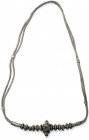 Varia Silber Afghanistan
Zweireihige Silberkette, Länge ca. 70 cm; 177 g