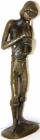 Varia Skulpturen und Plastiken
Bronzefigur eines Flötenspielers. Höhe 20,5 cm