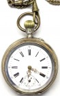 Varia Uhren Taschenuhren
Herren-Taschenuhr "open face" ab 1888. Silber 800. Hersteller HELVETIE (Jules Theurillat & Cie., Porrentruy, Schweiz). 46 mm...