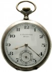 Varia Uhren Taschenuhren
Herren-Taschenuhr "open face" um 1900. Silber 800. Uhrmacher B. Brandenburg, Minden. 47 mm.
technisch und optisch intakt