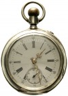 Varia Uhren Taschenuhren
Herren-Taschenuhr (open face) um 1900. Silber 800 Hersteller IXL (Schild Freres & Co., Grenchen, Schweiz). Ankerhemmung 15 S...