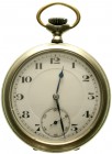 Varia Uhren Taschenuhren
Herren-Taschenuhr "open face" um 1930. Nickelgehäuse. 49 mm.
technisch und optisch intakt