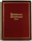 Literatur Drittes Reich, 1933-1945
GAULEITER F. K. FLORIAN (HRSG.). Düsseldorfer Kunstmappe 1941. Großfolio-Mappe mit 20 Kunstdrucken, Ganzleinen mit...