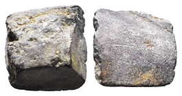 Judaea. Cut AR Hacksilver. Circa 13th-5th century BCE.
Reference:
Condition: Very Fine

W :17.1 gr
H :23.6 mm