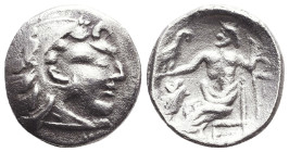 KINGS OF MACEDON. Alexander III 'the Great' (336-323 BC). Ar. Drachm.
Reference:
Condition: Very Fine

W :2.5 gr
H :18.2 mm