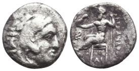 KINGS OF MACEDON. Alexander III 'the Great' (336-323 BC). Ar. Drachm.
Reference:
Condition: Very Fine

W :3.8 gr
H :17.1 mm