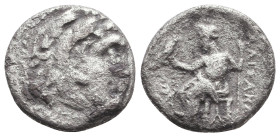 KINGS OF MACEDON. Alexander III 'the Great' (336-323 BC). Ar. Drachm.
Reference:
Condition: Very Fine

W :3.5 gr
H :16 mm