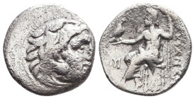 KINGS OF MACEDON. Alexander III 'the Great' (336-323 BC). Ar. Drachm.
Reference:
Condition: Very Fine

W :4 gr
H :18.5 mm