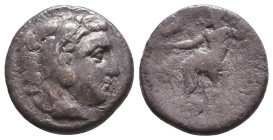 KINGS OF MACEDON. Alexander III 'the Great' (336-323 BC). Ar. Drachm.
Reference:
Condition: Very Fine

W :3.9 gr
H :16.5 mm