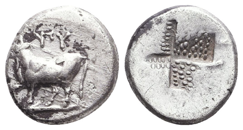 Thrace, Byzantion. 340-320 B.C. AR
Reference:
Condition: Very Fine

W :2.5 g...