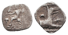 Greek Coins Obols. 4th - 1st century B.C. Ar.
Reference:
Condition: Very Fine

W :0.5 gr
H :9.4 mm