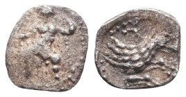 Greek Coins Obols. 4th - 1st century B.C. Ar.
Reference:
Condition: Very Fine

W :0.6 gr
H :9.2 mm