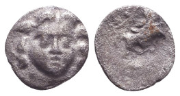 Greek Coins Obols. 4th - 1st century B.C. Ar.
Reference:
Condition: Very Fine

W :0.5 gr
H :9.7 mm