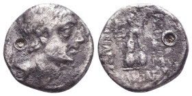 Cappadocian Kingdom. Ariobarzanes III. 52-42 B.C. AR drachm
Reference:
Condition: Very Fine

W :3.1 gr
H :15.7 mm