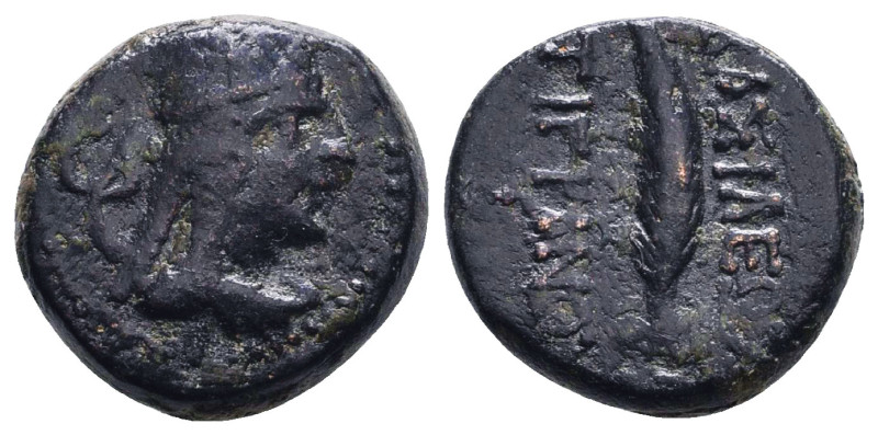 Greek Coins. 4th - 1st century B.C. AE
Reference:
Condition: Very Fine

W :4...