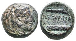 Greek Coins. 4th - 1st century B.C. AE
Reference:
Condition: Very Fine

W :6.8 gr
H :15.6 mm