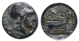 Greek Coins. 4th - 1st century B.C. AE
Reference:
Condition: Very Fine

W :2.1 gr
H :11.7 mm