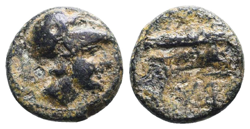 Greek Coins. 4th - 1st century B.C. AE
Reference:
Condition: Very Fine

W :1...