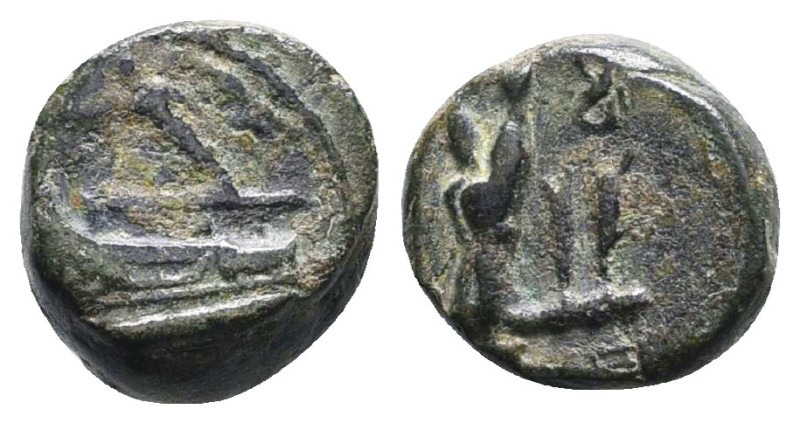 Greek Coins. 4th - 1st century B.C. AE
Reference:
Condition: Very Fine

W :1...