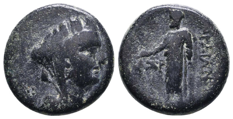 Greek Coins. 4th - 1st century B.C. AE
Reference:
Condition: Very Fine

W :6...