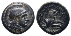 Greek Coins. 4th - 1st century B.C. AE
Reference:
Condition: Very Fine

W :3 gr
H :14.6 mm
