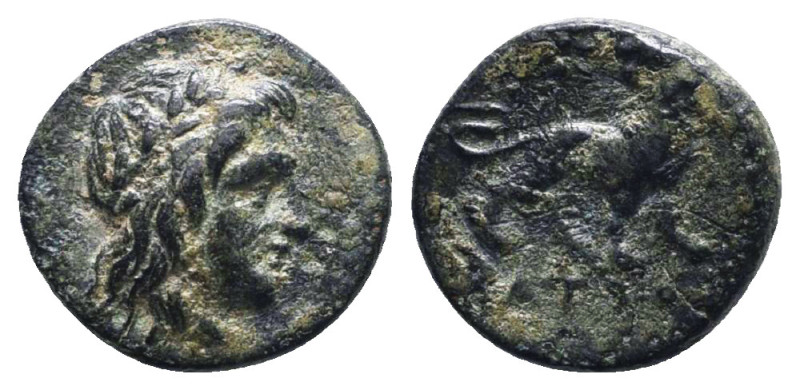 Greek Coins. 4th - 1st century B.C. AE
Reference:
Condition: Very Fine

W :1...